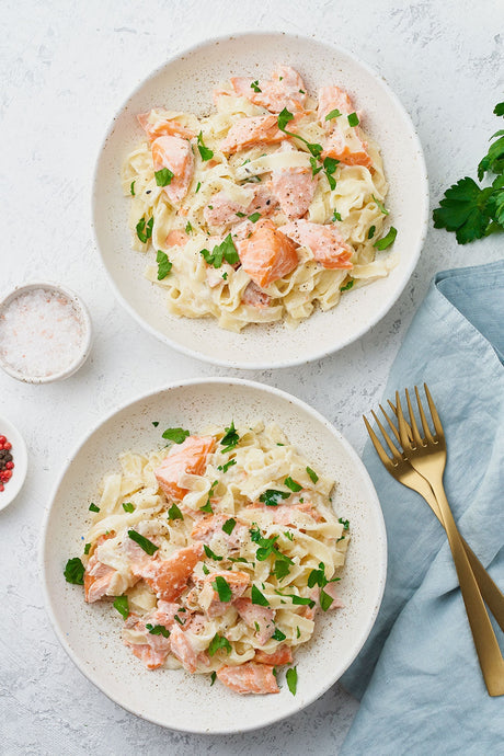 Receta Tagliatelle con Salmón y Salsa Cremosa - Blog de UShop