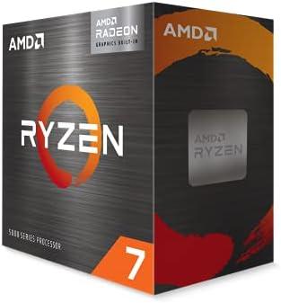 Procesador de escritorio AMD Ryzen 7 5700G de 8 núcleos y 16 hilos desbloqueado con gráficos Radeon - #𝑼𝑺𝒉𝒐𝒑