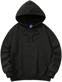 Thumbnail for Ymosrh Sudaderas con Capucha para Hombre Sudaderas con Capucha de Color sólido Sudaderas con Capucha Tops Informales con cordón y Sudaderas con Bolsillos, L-3XL