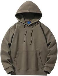 Thumbnail for Ymosrh Sudaderas con Capucha para Hombre Sudaderas con Capucha de Color sólido Sudaderas con Capucha Tops Informales con cordón y Sudaderas con Bolsillos, L-3XL