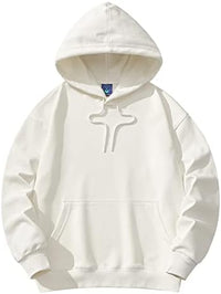 Thumbnail for Ymosrh Sudaderas con Capucha para Hombre Sudaderas con Capucha de Color sólido Sudaderas con Capucha Tops Informales con cordón y Sudaderas con Bolsillos, L-3XL