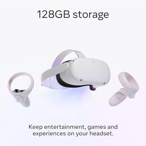 Meta Quest 2 — Auriculares avanzados de realidad virtual todo en uno 128 GB - #𝑼𝑺𝒉𝒐𝒑