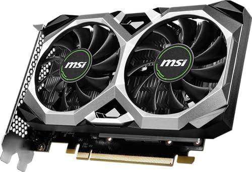 MSI Gaming GeForce GTX 1650 128-Bit HDMI/DP/DVI 4GB GDRR6 HDCP Support DirectX 12 VR Ready OC Graphics Card (GTX 1650 D6 Ventus XS OCV3) - #𝑼𝑺𝒉𝒐𝒑