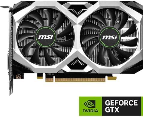 MSI Gaming GeForce GTX 1650 128-Bit HDMI/DP/DVI 4GB GDRR6 HDCP Support DirectX 12 VR Ready OC Graphics Card (GTX 1650 D6 Ventus XS OCV3) - #𝑼𝑺𝒉𝒐𝒑