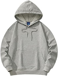 Thumbnail for Ymosrh Sudaderas con Capucha para Hombre Sudaderas con Capucha de Color sólido Sudaderas con Capucha Tops Informales con cordón y Sudaderas con Bolsillos, L-3XL