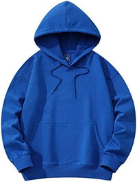 Thumbnail for Ymosrh Sudaderas con Capucha para Hombre Sudaderas con Capucha de Color sólido Sudaderas con Capucha Tops Informales con cordón y Sudaderas con Bolsillos, L-3XL