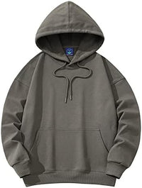 Thumbnail for Ymosrh Sudaderas con Capucha para Hombre Sudaderas con Capucha de Color sólido Sudaderas con Capucha Tops Informales con cordón y Sudaderas con Bolsillos, L-3XL