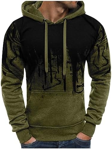 Sudaderas con capucha ligeras para hombres Jersey de manga larga con capucha Tops Blusa Sudaderas con capucha casuales para hombres Jersey