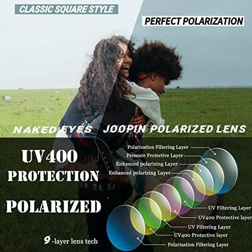 Gafas de sol cuadradas de Joopin, polarizadas, con protección UV, modernas, de diseñador UNISEX - #𝑼𝑺𝒉𝒐𝒑