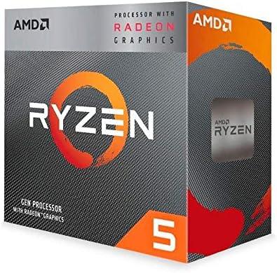 Procesador de escritorio AMD Ryzen™ 5 4600G, 6 núcleos y 12 hilos desbloqueado con enfriador Wraith Stealth - #𝑼𝑺𝒉𝒐𝒑