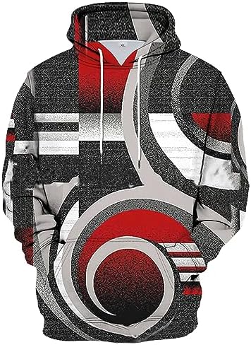 Sudadera con capucha con estampado gráfico para hombre, manga larga, con cordón, sudadera con capucha, M-6XL