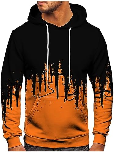 Sudaderas con capucha ligeras para hombres Jersey de manga larga con capucha Tops Blusa Sudaderas con capucha casuales para hombres Jersey