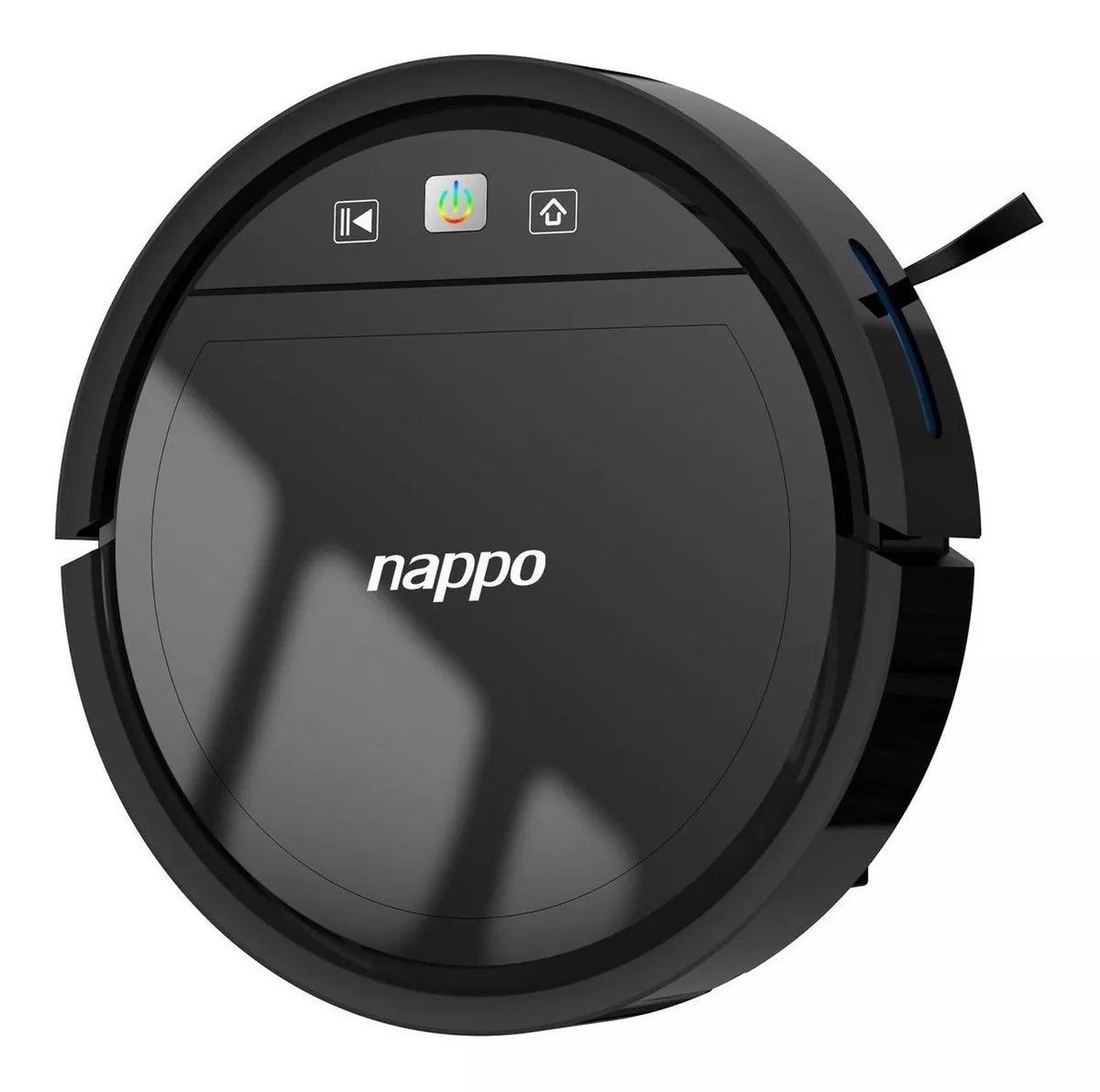 Aspiradora Robot Nappo Vuelve A La Base Wifi App Celular Color Negro - #𝑼𝑺𝒉𝒐𝒑