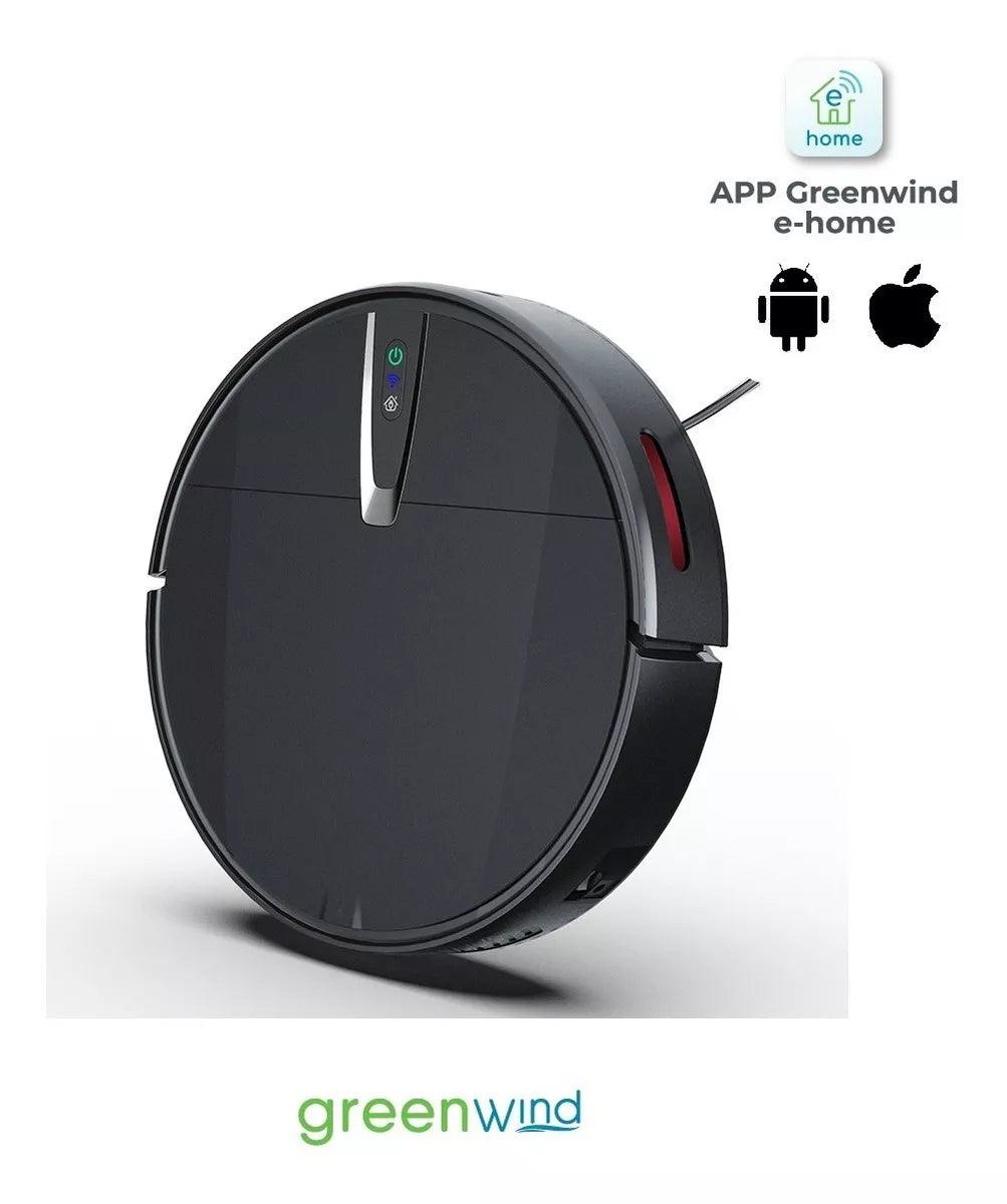 Aspiradora Robot Con Giroscopio Y Mopa Greenwind Rb07-gr Color Negro - #𝑼𝑺𝒉𝒐𝒑