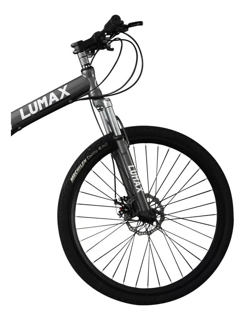 Bicicleta Montaña Plegable Rod. 26 Lumax Oferta Color Gris - #𝑼𝑺𝒉𝒐𝒑