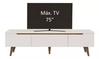 Thumbnail for Mueble Rack Para Tv Hasta 75'' Color Blanco - Tienda Universo