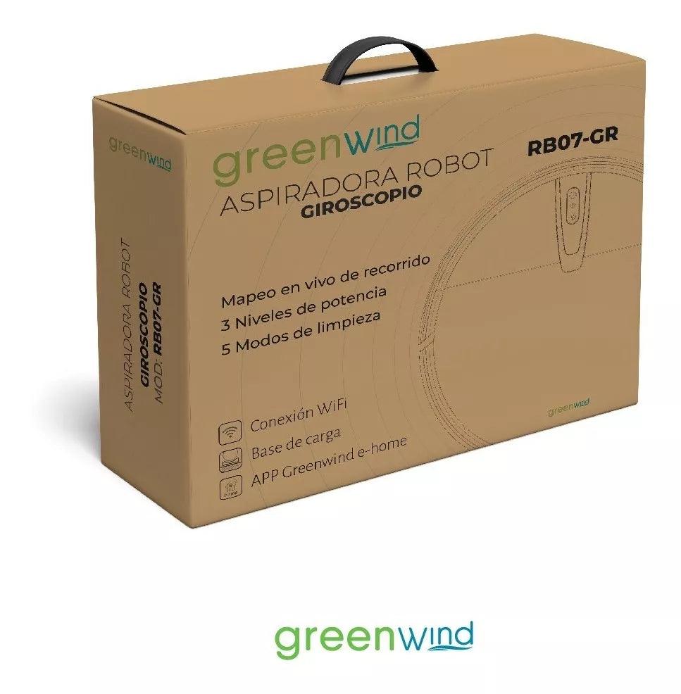 Aspiradora Robot Con Giroscopio Y Mopa Greenwind Rb07-gr Color Negro - #𝑼𝑺𝒉𝒐𝒑