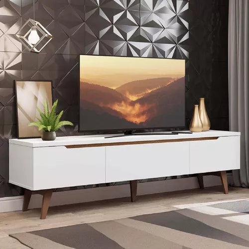 Mueble Rack Para Tv Hasta 75'' Color Blanco - Tienda Universo