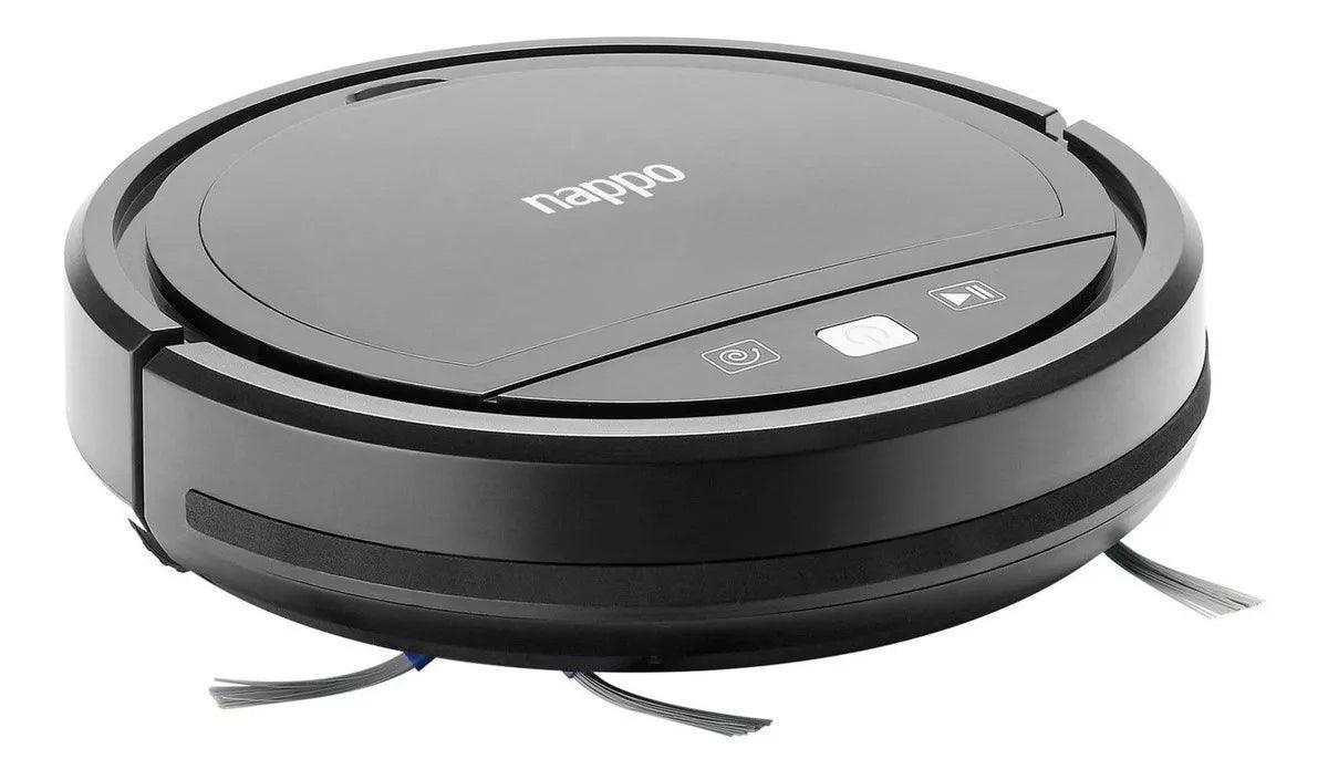 Aspiradora Robot Nappo 3 Modos De Limpieza Sensores Color Negro - #𝑼𝑺𝒉𝒐𝒑