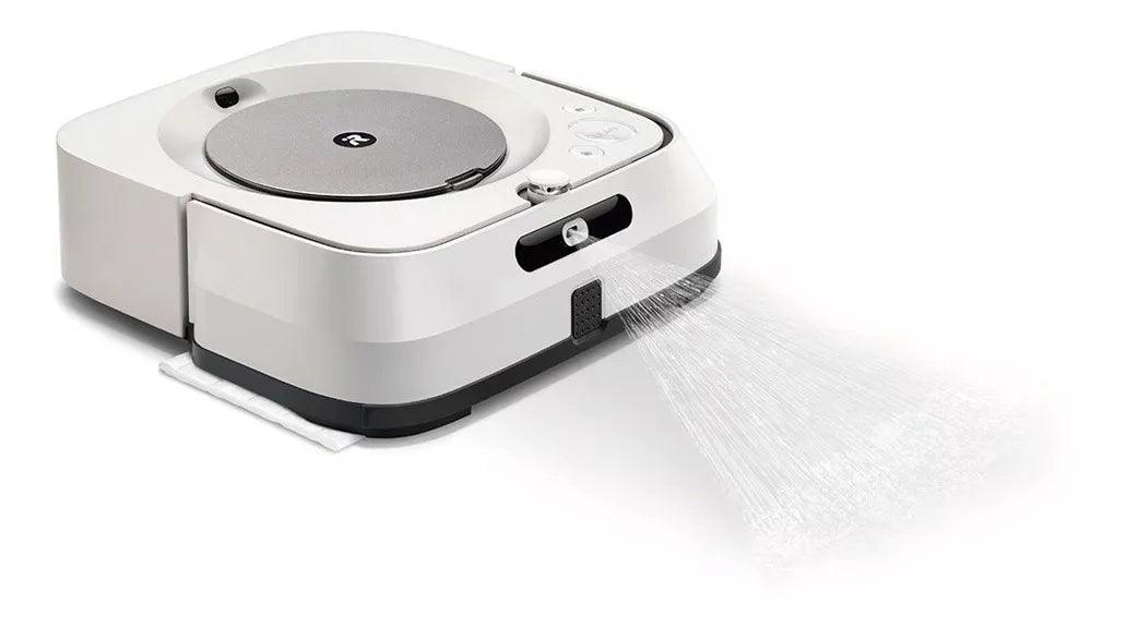 Trapeadora robot iRobot Braava Jet M6 blanca - #𝑼𝑺𝒉𝒐𝒑