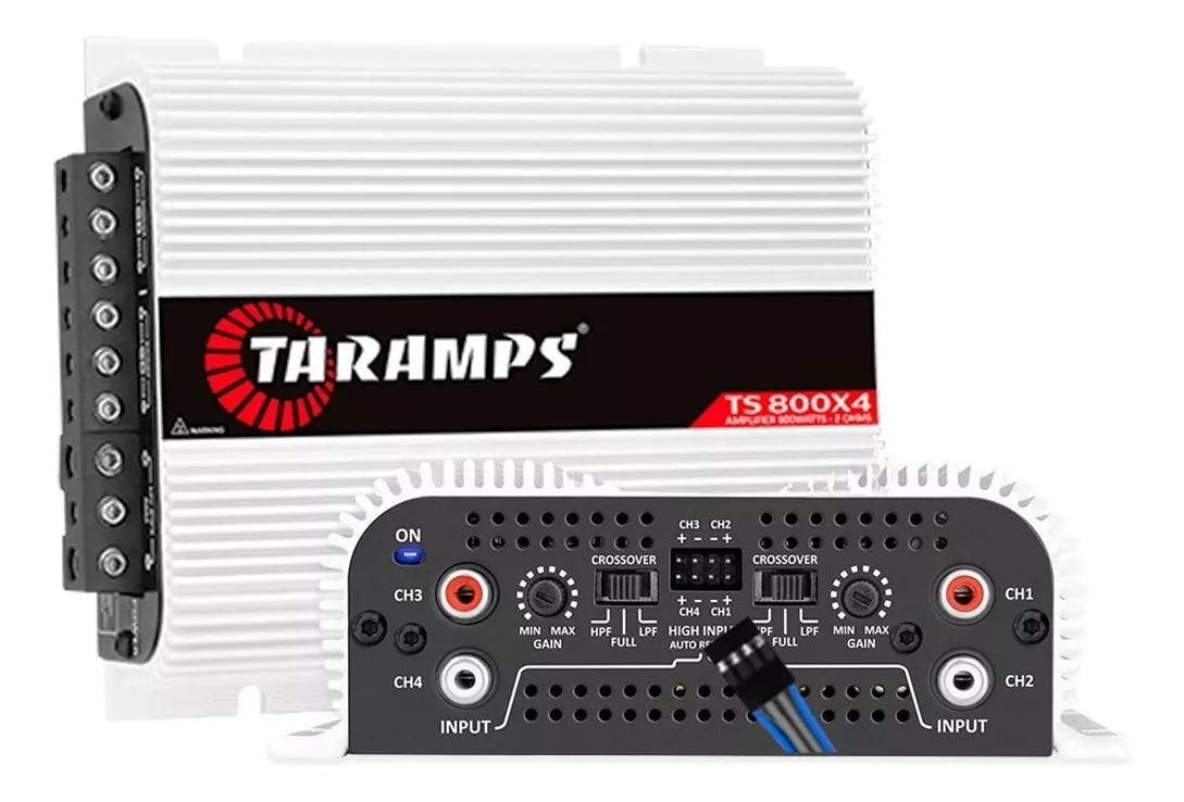 Módulo amplificador de sonido Taramps de 800 W, 4 canales, 2 ohmios, TS800x4, color blanco - #𝑼𝑺𝒉𝒐𝒑