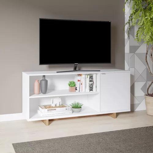 Rack Modular P/tv 50' Audio C/ Puerta Estilo Nordico / Eames - Tienda Universo