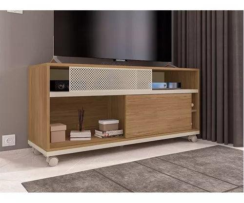 Rack Mesa De Tv Mueble De Comedor Living C/puerta Corrediza - Tienda Universo