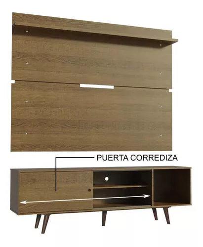 Rack Con Panel Dubai Hasta 65 Pulgadas - Tienda Universo