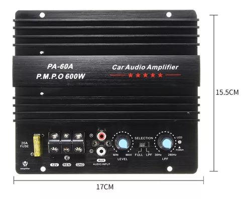 12v 600w Mono Car Diy Audio Hifi Amplificador De Potencia Po - #𝑼𝑺𝒉𝒐𝒑