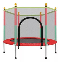 Thumbnail for Cama Elastica Niño Trampolín 140 Cm Diámetro Cobertor Red