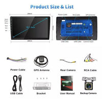 Thumbnail for 2022 Android 10.1 Car Stereo Double Din Gps Navi De 10