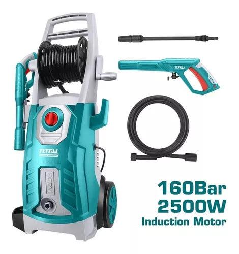 Hidrolavadora Total 2500w 160bar 2300psi Caudal 6.0l/min  Industrial + Manguera - Tienda Universo