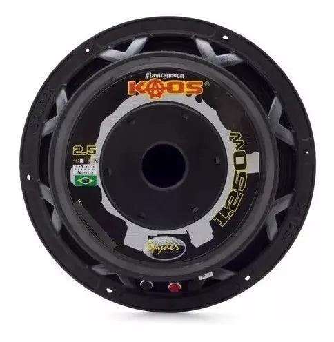 Woofer Spyder Kaos 2.5k 1250w Rms 4 Ohms Modelo Nuevo - #𝑼𝑺𝒉𝒐𝒑