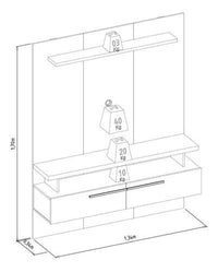 Thumbnail for Rack Panel Soporte Televisor Led Hasta 60