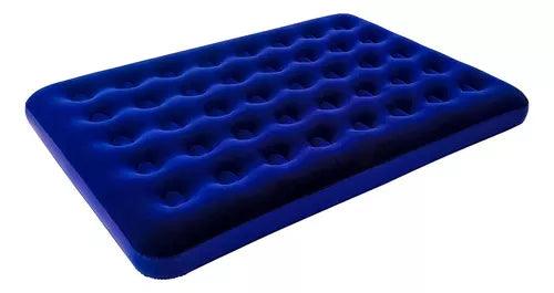 Colchon Inflable 2 Plazas Bestway Color Azul - Tienda Universo