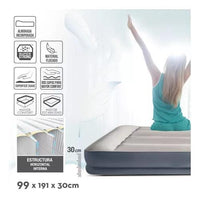 Thumbnail for Colchon Eléctrico Intex Durabeam Pillow Rest 99x191x30 1 plaza - Tienda Universo