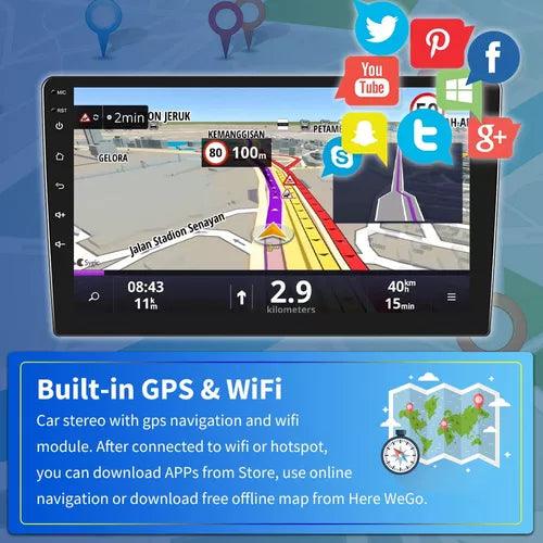 2022 Android 10.1 Car Stereo Double Din Gps Navi De 10" - #𝑼𝑺𝒉𝒐𝒑