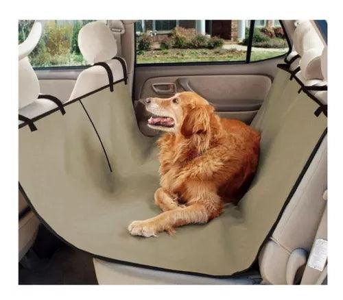 Funda Cubreasiento Impermeable Auto Mascotas Perros 2 Plazas - Tienda Universo