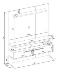 Thumbnail for Rack Panel Soporte Televisor Led Hasta 60