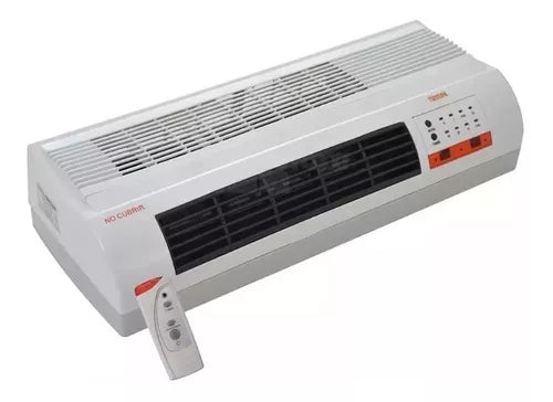 Caloventilador Convector estufa Microsonic pared color blanco