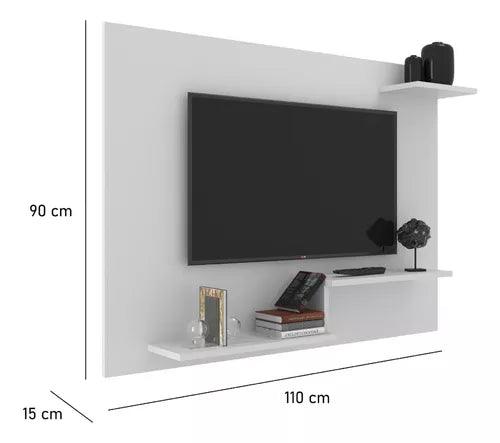 Panel Para Tv Led Aéreo Hasta 42" Color Blanco - Tienda Universo