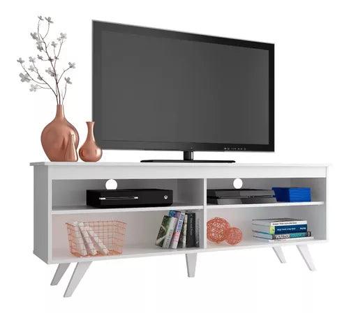 Rack Para Tv Con Estantes Modular Led Lcd Mesa Living - Tienda Universo