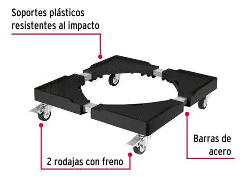 Carro Fierro Deslizante Hasta 400kgs Macizo - Tienda Universo