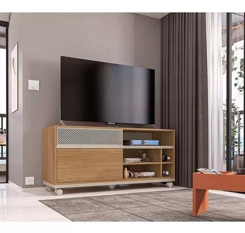 Rack Mesa De Tv Mueble De Comedor Living C/puerta Corrediza - Tienda Universo