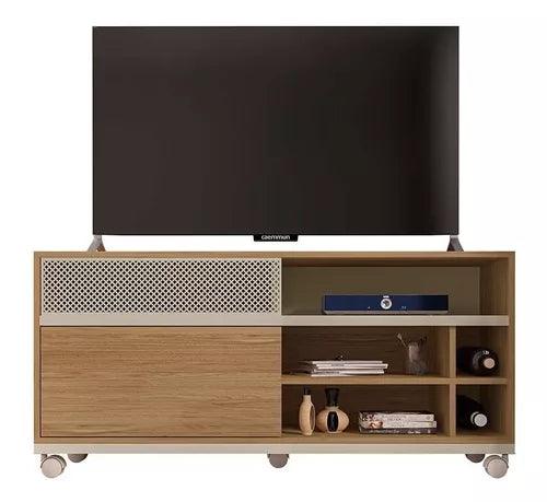 Rack Mesa De Tv Mueble De Comedor Living C/puerta Corrediza - Tienda Universo