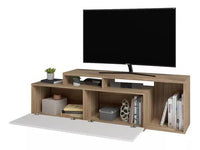 Thumbnail for Rack Modular P/tv 50' C/puertas Y Nicho Estilo Nordico/eames - Tienda Universo