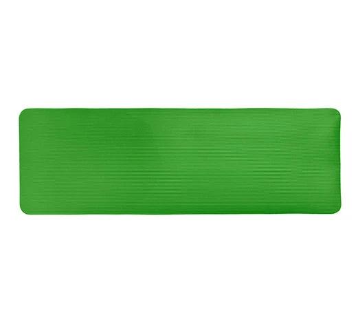 Alfombra Mat de Yoga 1cm Espesor con Superficie Antideslizante + Cinta de Transporte - Verde - #𝑼𝑺𝒉𝒐𝒑