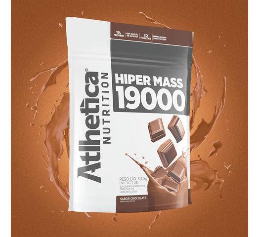 Suplemento Hiper Mass 19000 Atlhetica Nutrition de 3.2Kg - Chocolate - #𝑼𝑺𝒉𝒐𝒑