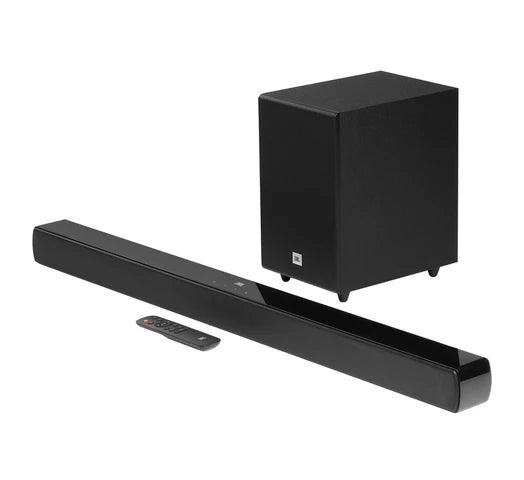 Barra de Sonido JBL Cinema 2.1 SB140 110W RMS Bluetooth HDMI ARC Control Remoto - Tienda Universo