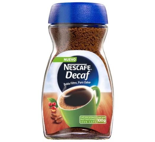 Café Soluble NESCAFÉ Descafeinado Frasco 100g - Tienda Universo